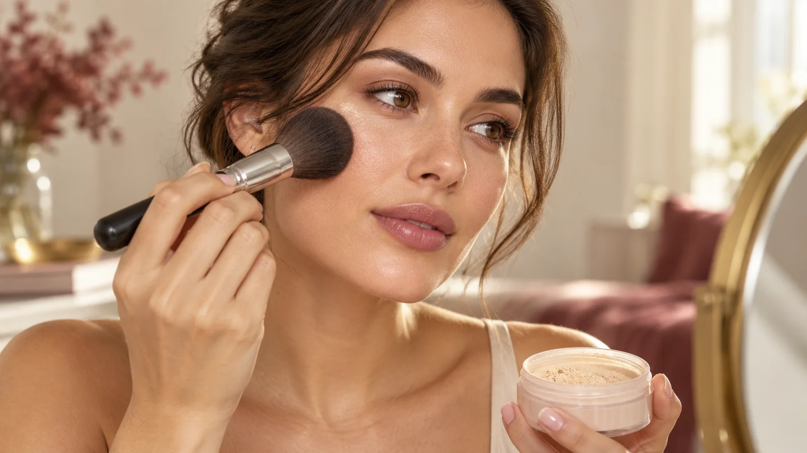Use powder for targeted surface control — Setting Spray vs. Setting Powder: When to Use Each