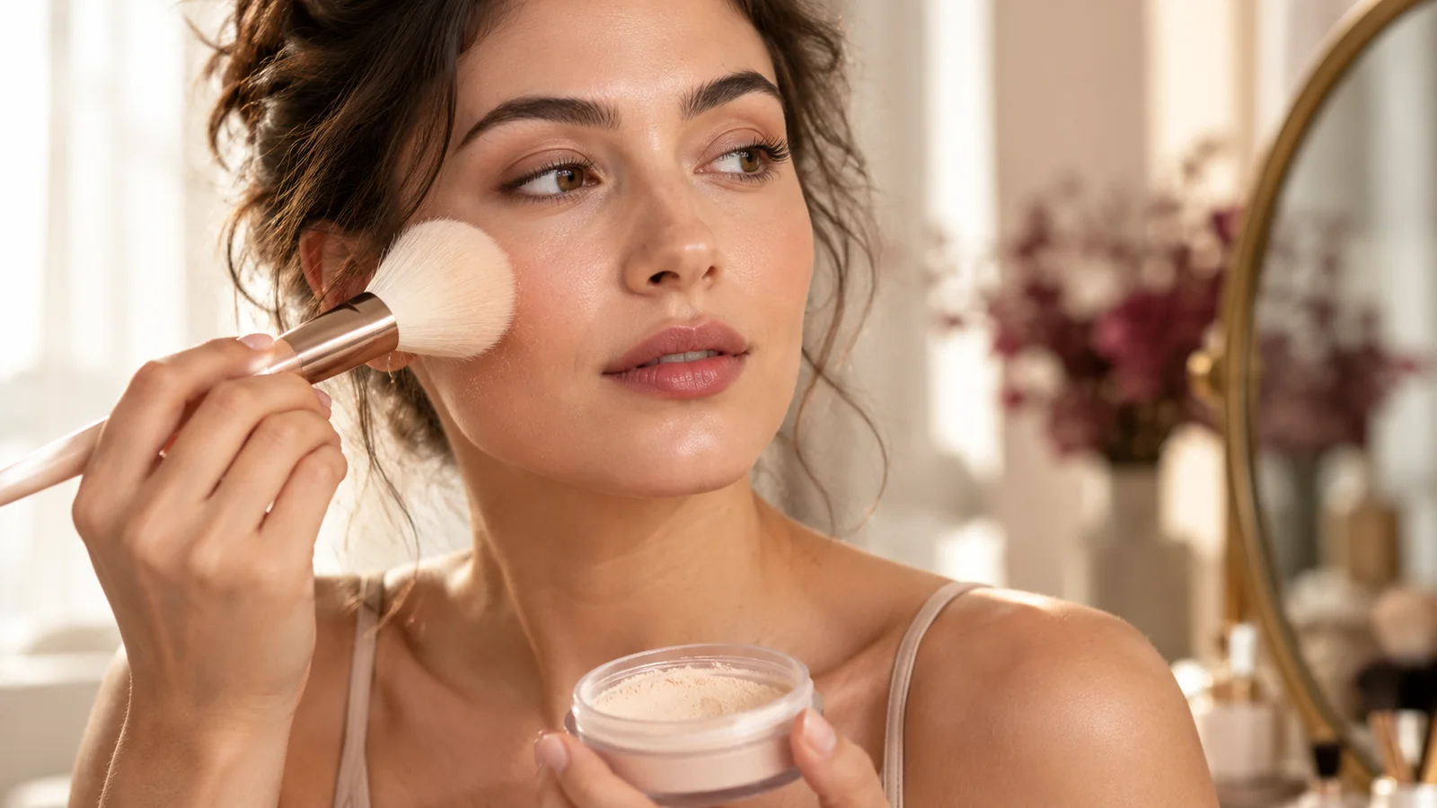 Avoid saturating the face or over-powdering dry areas — Setting Spray vs. Setting Powder: When to Use Each