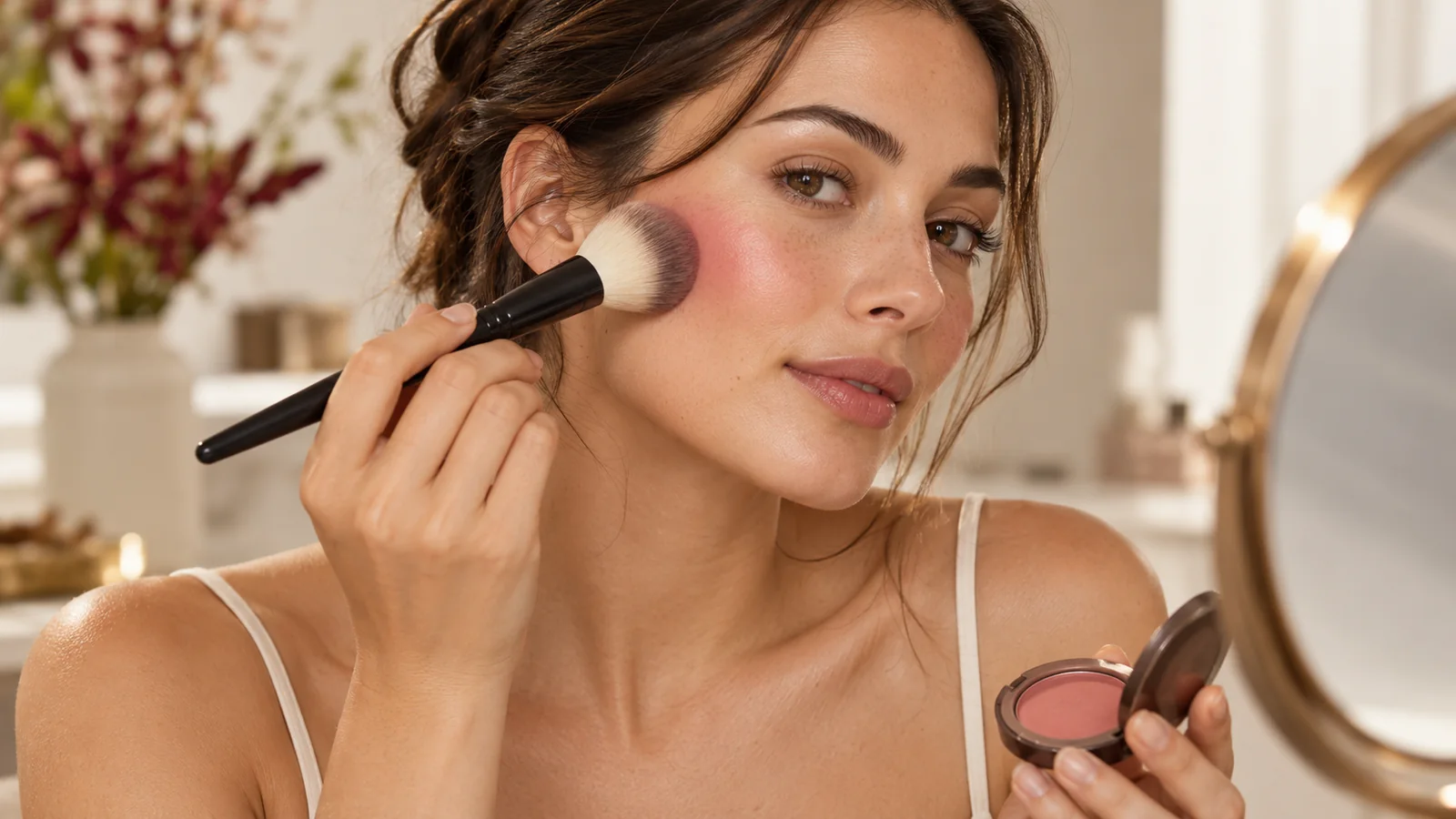 Start with less pigment than the final result requires — Blush Placement Guide: Lift, Warmth and a Natural Flush